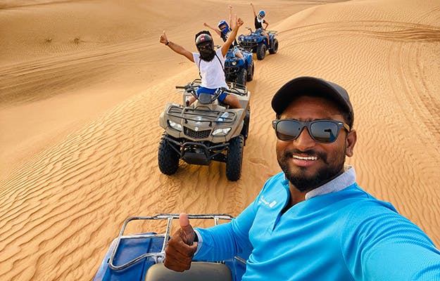 Morning Desert Safari + Quad Bike