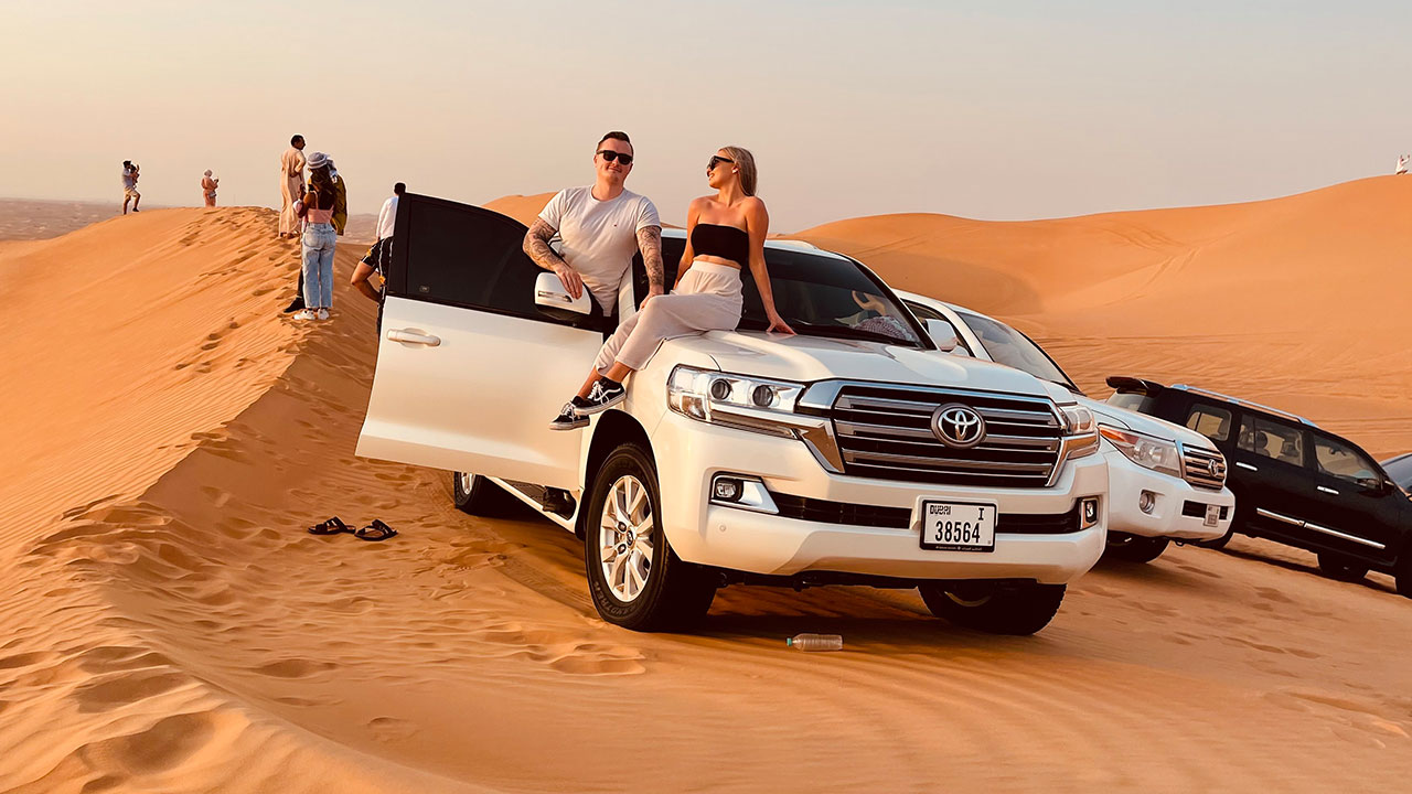 Thrilling Red Dune Safari + Quad Bike